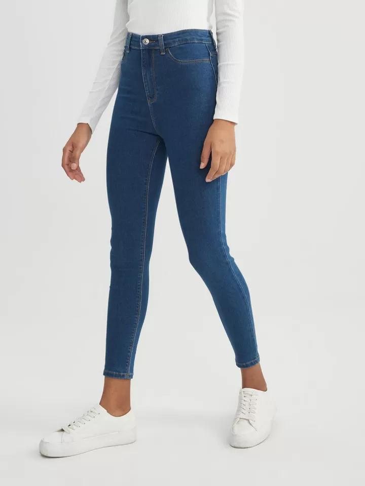 High-Rise, Skinny jeans -  Dark Blue